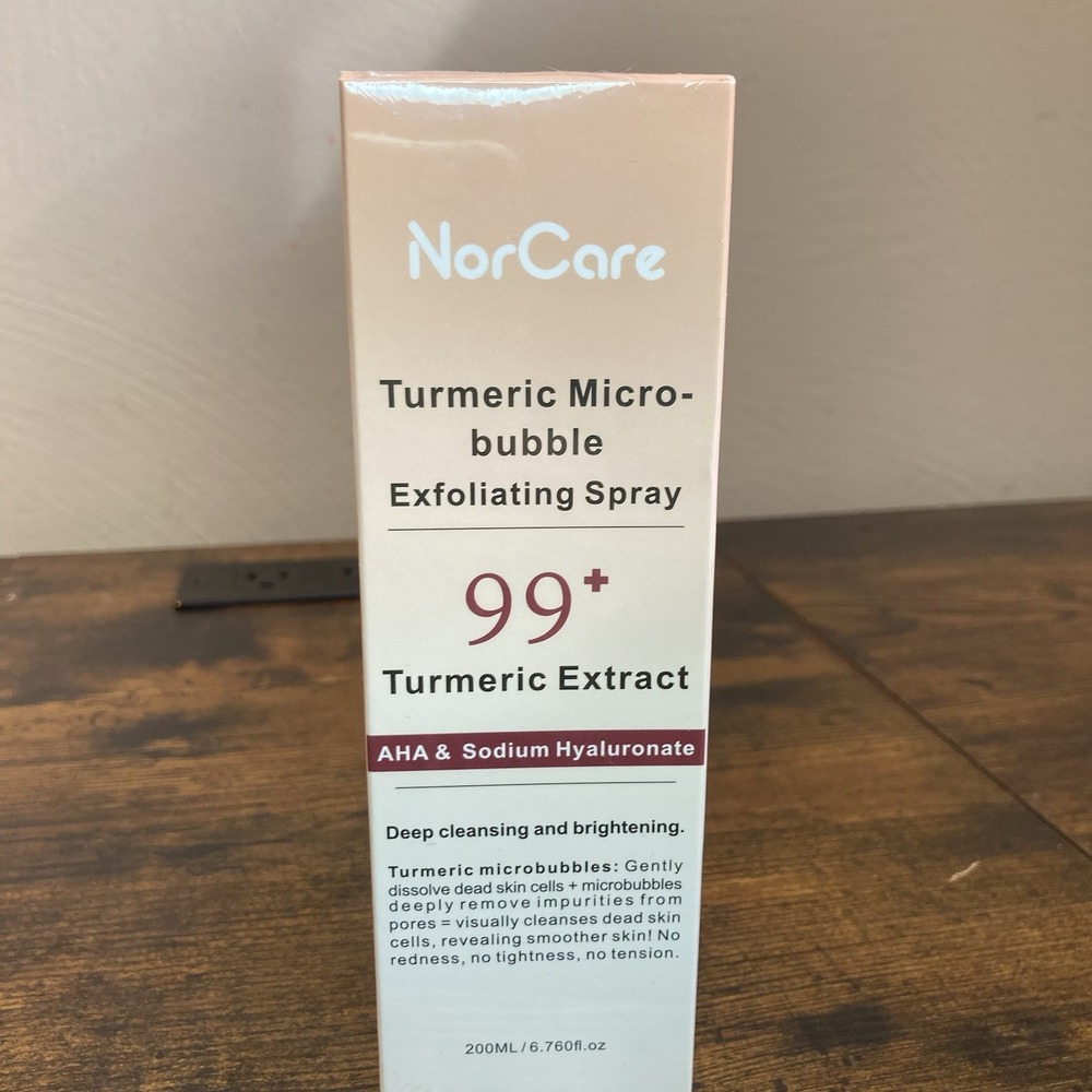 NorCare Turmeric Microbubble Exfoliating Spray